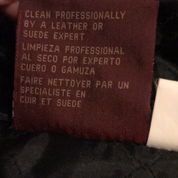 Vtg. G 111 genuine black leather jacket, size MM - Picture 16 of 17